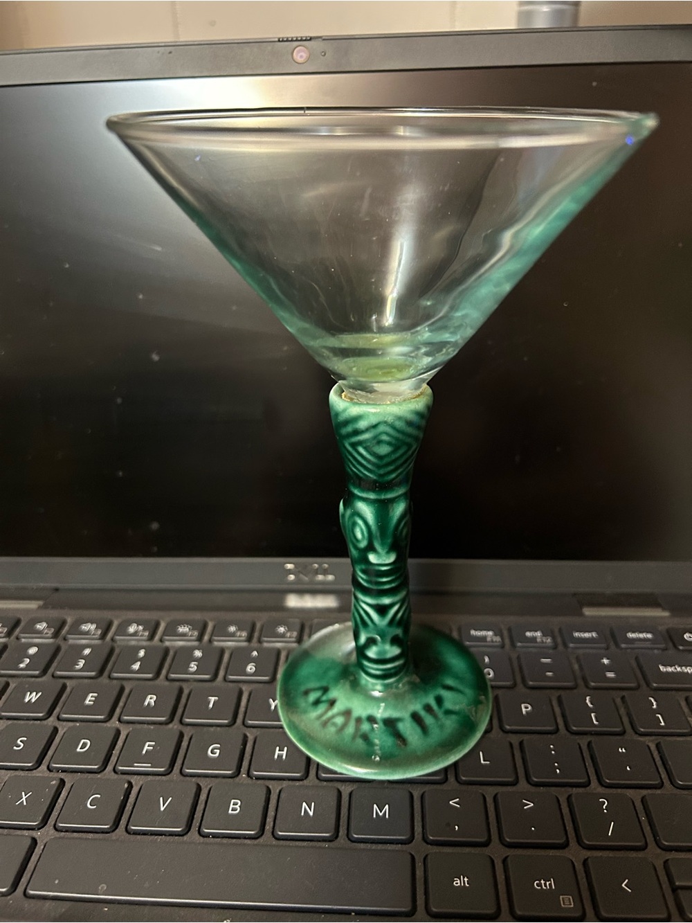 2003 Tiki Farm Martiki Glass